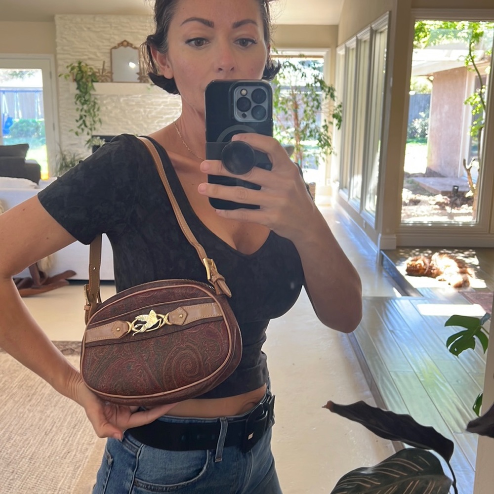 Etro Pegaso voluntino hand/shoulder bag